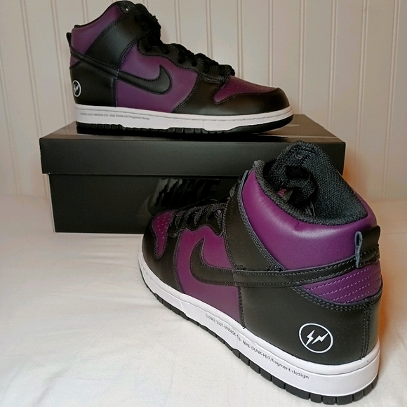 Nike Dunk High x Fragment Beijing - Picture 1 of 9
